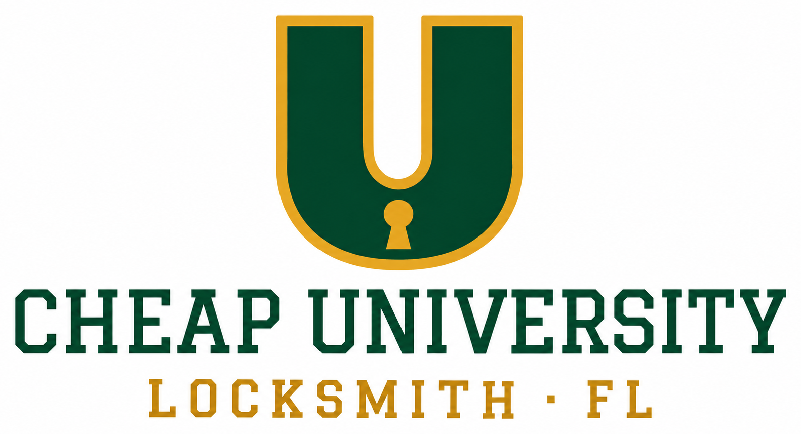 Cheap University Locksmith FL Logo